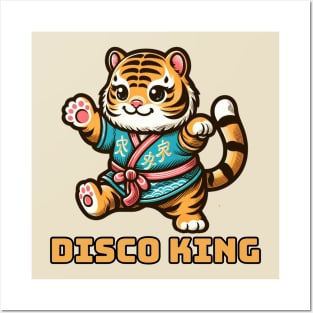 Dancing tiger Posters and Art